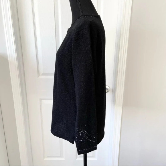 Vintage Beta’s Choice Wool Blend Beaded Sequins Embellished Cardigan - Picture 2 of 16